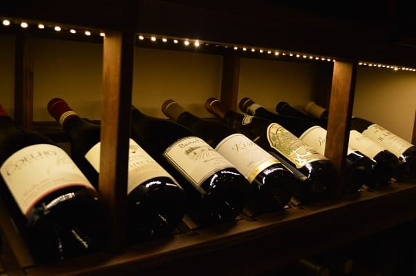 Horizontal Display Wine Storage with LED