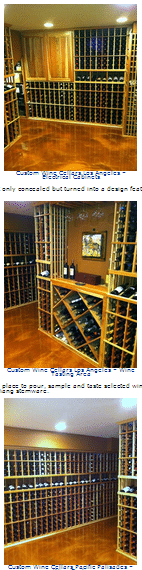 Premium Redwood Wine Racks