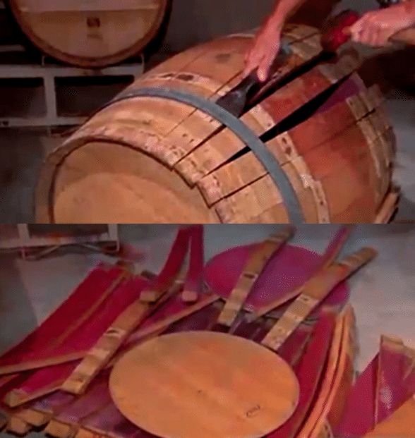 Wine Barrel Stave and Infusion