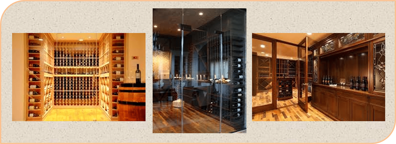 Wine Cellar Designs Featuring Reclaimed Wine Barrel Flooring