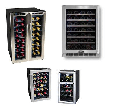 Examples of Wine Fridges