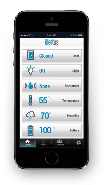 Elertus Wine Protection System on your Phone
