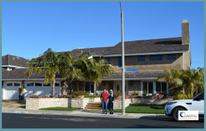 Newport Beach Home with Custom Glass Wine Cellar Repaired by our Orange County Experts