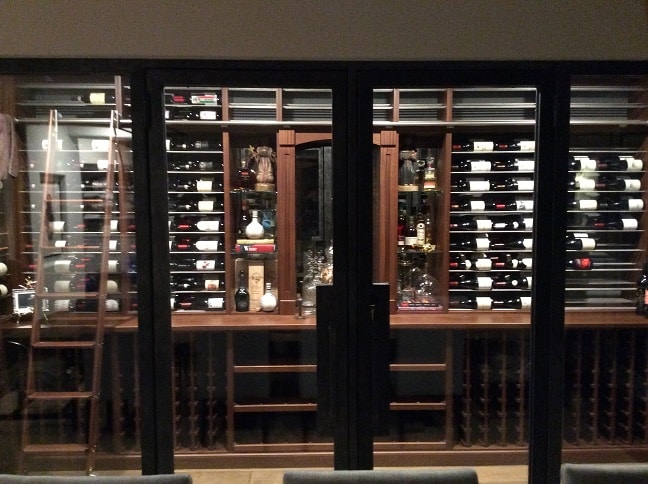 Custom Wine Cellar Orange County - The Final Look