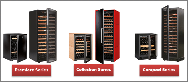 Eurocave Wine Fridges (Premiere, Collection, and Compact Series)