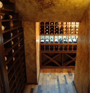 Residential Wine Cellar Conversion Project in Orange County, California