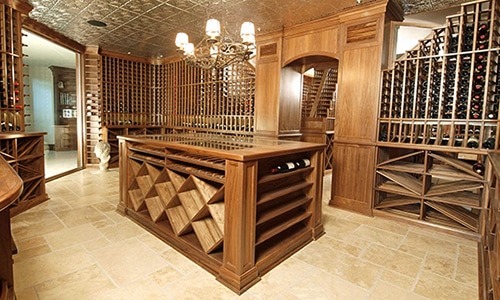 Traditional Modern Wine Cellar Builders Installers Quality Wood Orange County california
