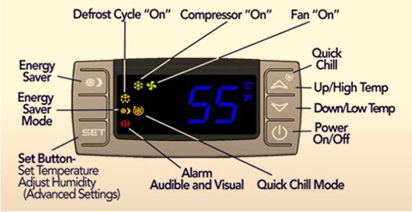 Orange County CellarPro Wine Cellar Refrigeration System Features