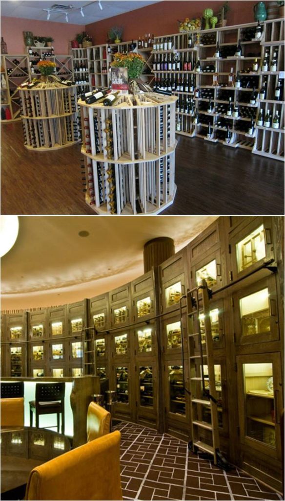 Striking Commercial Wine Cellars Built by Premier Installers in Orange County