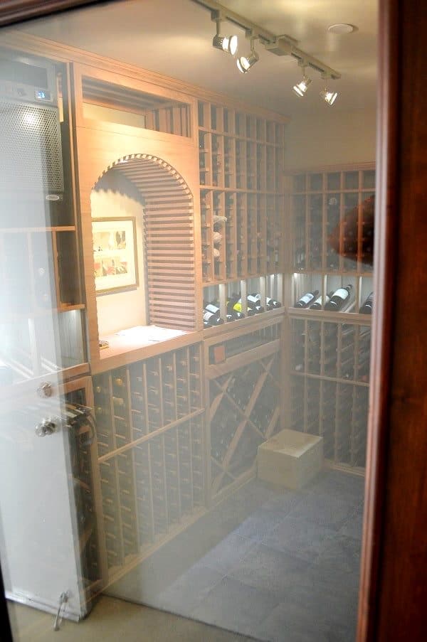 TRack Wine Cellar Lighting was Used for This Residential Custom Wine Room