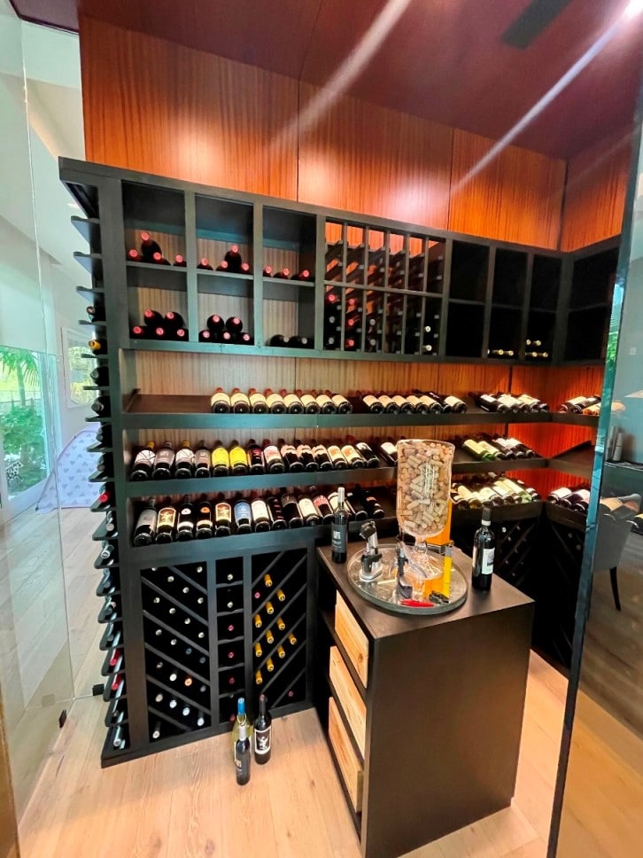 Custom Wine Cellar Design for a South California Home