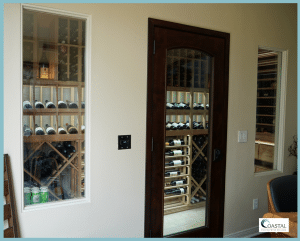 Small Wine Cellar in an Orange County Home