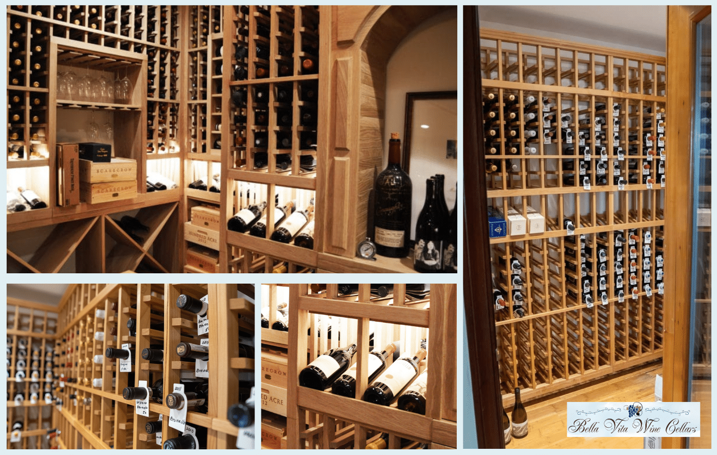 Captivating Custom Wine Rack Ideas by Bella Vita Wine Cellars Custom