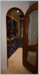 Home Wine Cellar in Orange County