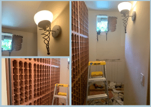 Home Wine Cellar Remodeled due to Cooling Unit Problem