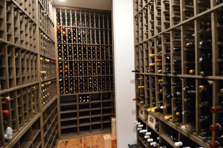 Wooden Wine Cellar Racking