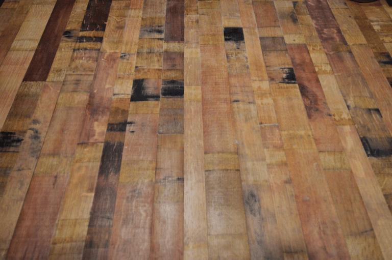 Vintage Flooring for Wine Cellar