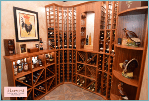Traditional Home Wine Cellars in a Costa Mesa Home