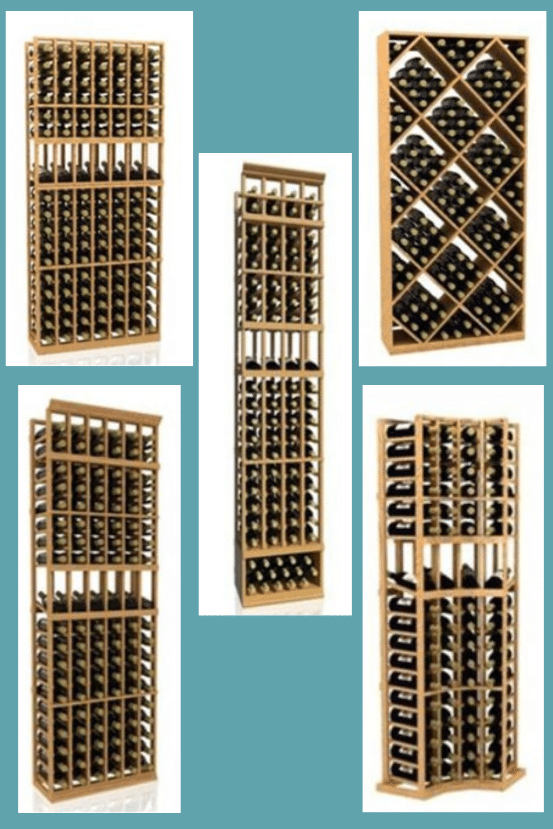 Types of Wooden Racks by Bella Vita Wine Cellars