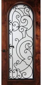 8 - Orlando Glass & Iron Wine Cellar Doors Specialty Design Florida
