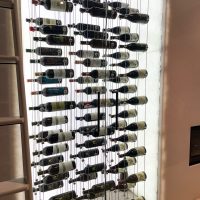 4 - Modern Wine Cellar with Lighting Modern Wine Cellar with Lighting