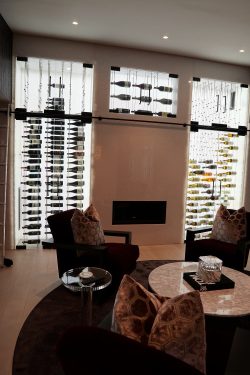 3 - Glass Wine Wall in a Modern Home in Orange County 3 - Glass Wine Wall in a Modern Home in Orange County