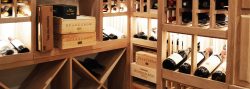 5 - Wine Racks Made of White Oak Wood with Different Design Variations Wine Racks Made of White Oak Wood with Different Design Variations
