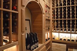 3 - Wooden Wine Racks with Arch Display Wooden Wine Racks with Arch Display