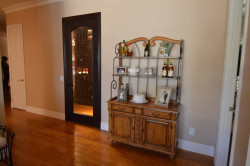 Barolo Door with Rustic Wine Cellar Design