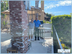 1 - Bella Vita Wine Cellars Head, Ted Beltran (left) and His Colleague (right) Bella Vita Wine Cellars team