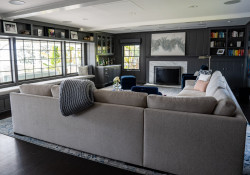 Modern Living Room in Newport Beach