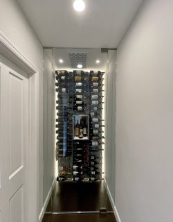 14 - Small Wine Room with Modern Approach Small Wine Room with Modern Approach