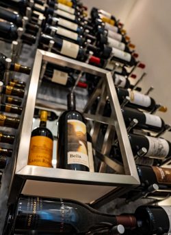 6 - Stylish Display Box for Modern Wine Wall Stylish Display Box for Modern Wine Wall