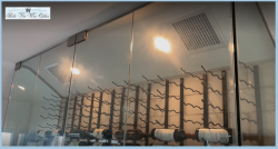 6 - Ducted Wine Cooling System for the Insulation of the Home Wine Cellar Wine Cellar Cooling Unit Air Ventilation