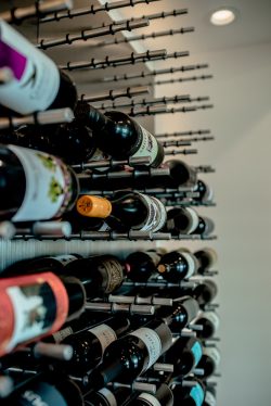 10 - Custom Wine Cellars with Metal Wine Racks View Inside Custom Wine Cellars with Metal Wine Racks View Inside