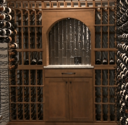 7 - Traditional Wooden Wine Rack in Rossmoor traditional woden wine racks