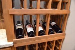 6 - Rustic Wine Rack Made of Alder Wood Designed by IronWine Cellars wooden wine rack by IronWine Cellars