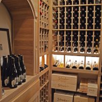 Wine Racks with Storage Cases