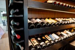 11 - Wooden Wine Racks Display Row by Bella Vita Wine Cellars Wooden Wine Racks Display Row by Bella Vita Wine Cellars